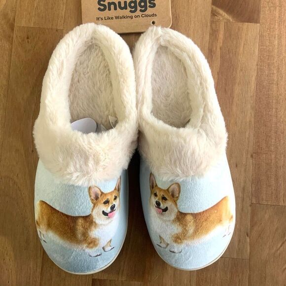 SNUGGS Shoes - New✨ SNUGGS Corgi Indoor / Outdoor Slippers (Sz 6-8)